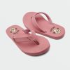 Girls Volcom | Girls Vicky Big Youth Sandals Desert Pink