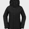 Women Volcom Jackets | Womens Ell Insulated Gore-Tex Jacket Black