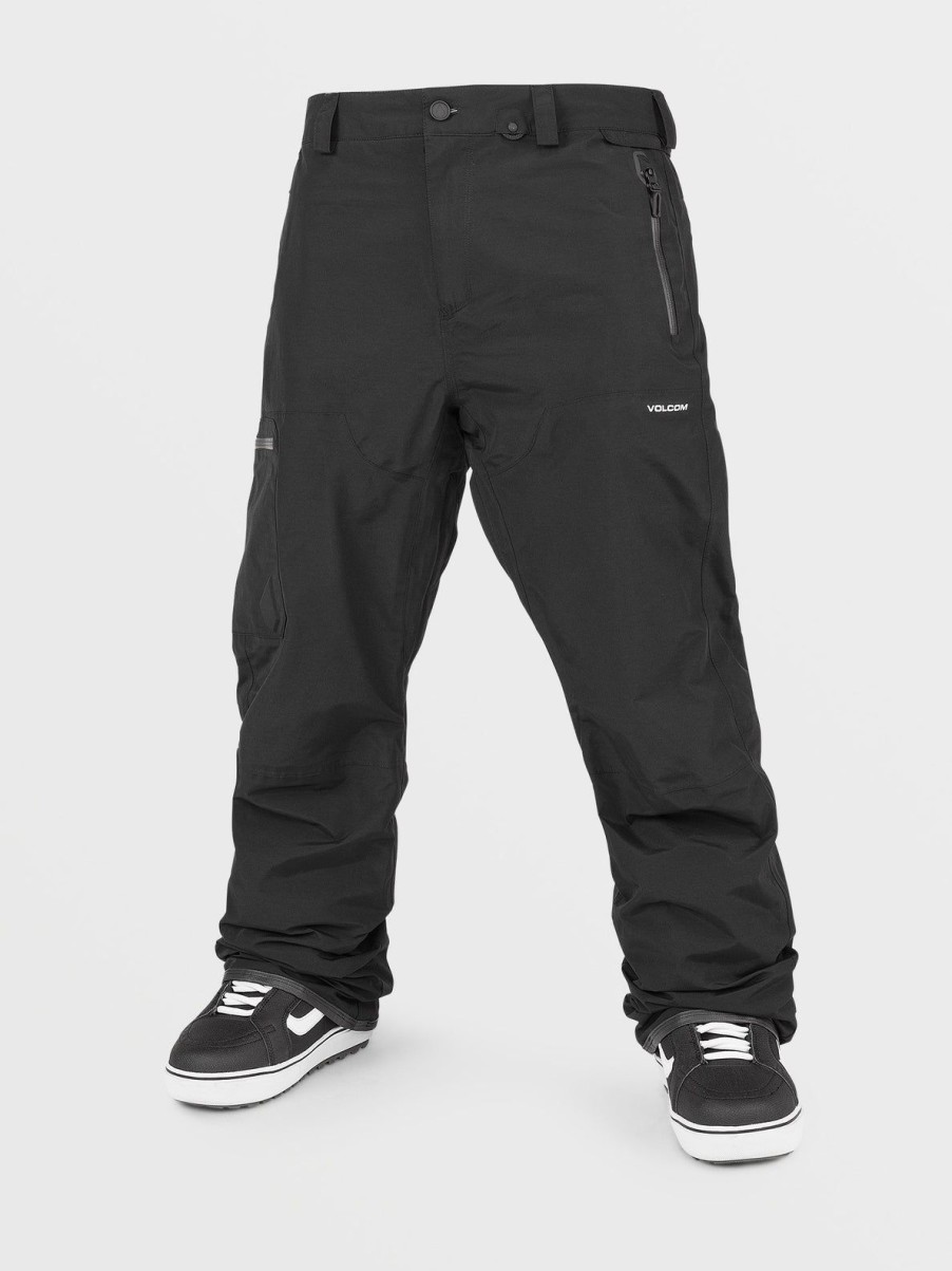 Men Volcom Pants | Mens L Gore-Tex Pants Black