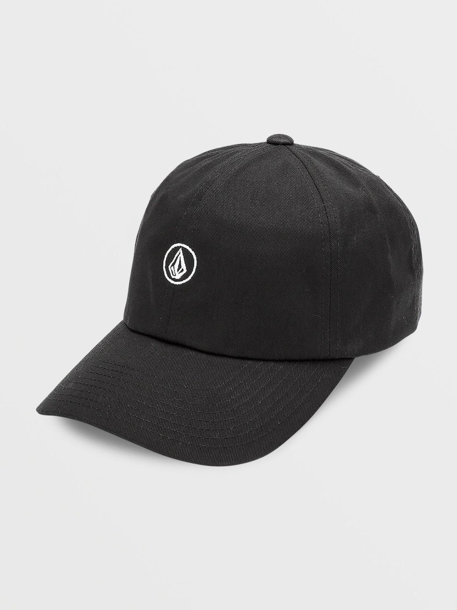 Women Volcom Golf | Circle Stone Dad Hat Black