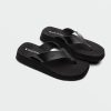 Women Volcom Sandals | Not Ur Moms Platform Sandals Black