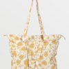 Girls Volcom | Schoolyard Canvas Tote Dust Gold