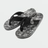 Boys Volcom | Little Boys Recliner Big Youth Sandals Grey Combo