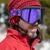 Men Volcom Accessories | Footprints Goggle - Mike Ravelson/Chrome+Bl Purple