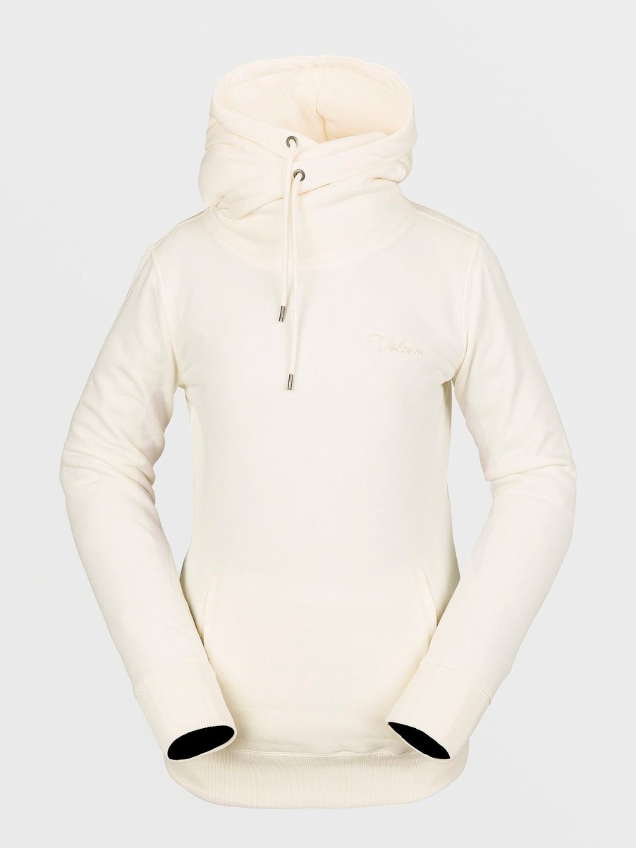 Women Volcom Hoodies & Sweatshirts | Womens Tower Pullover Fleece Moonbeam