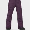 Women Volcom Pants | Womens Bridger Insulated Pants Blackberry