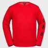 Men Volcom Hoodies & Sweatshirts | Mens Core Hydro Crew Pullover Red