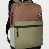 Girls Volcom | School Backpack Dusty Brown