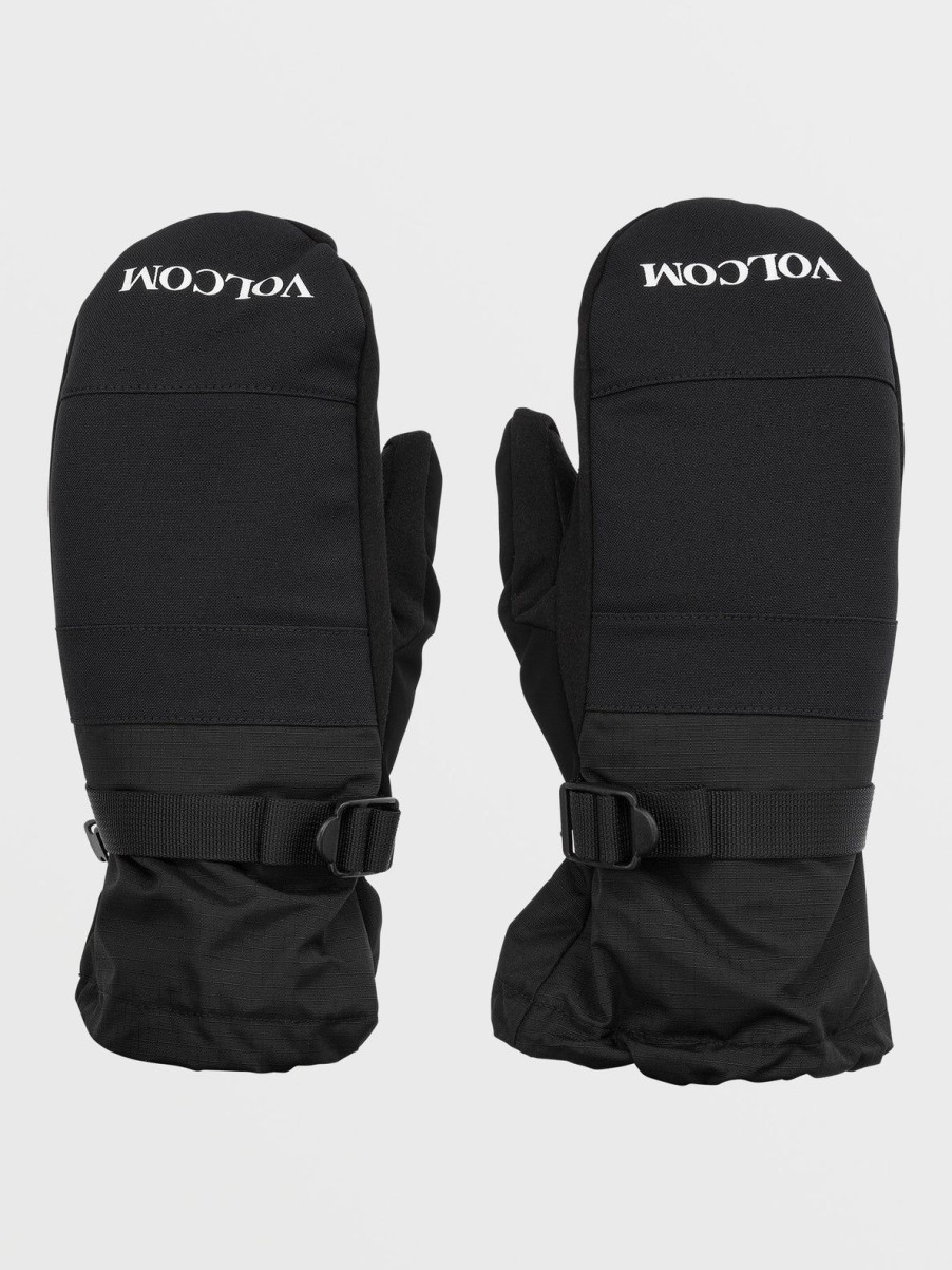 Men Volcom Gloves & Mitts | Mens Millicent Mitts Black