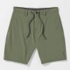 Men Volcom Hiking | Voltripper Hybrid Shorts Squadron Green