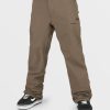 Men Volcom Pants | Mens Freakin Snow Chino Pant Teak