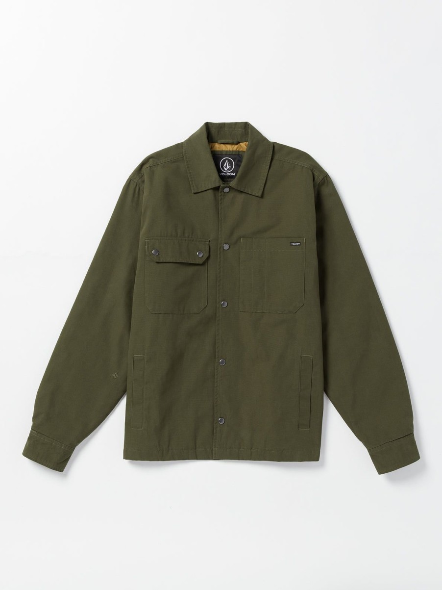 Men Volcom Jackets | Larkin Jacket Wren