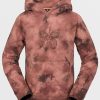 Kids Volcom Layering | Kids Hotlapper Fleece Pullover Pink Salt Wash