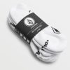 Men Volcom Socks | Stones No Show 3 Pack Socks White