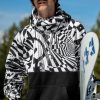 Men Volcom Hoodies & Sweatshirts | Mens Hydro Riding Hoodie Black White