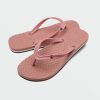 Women Volcom Sandals | Womens Eco Concourse Sandals Rosewood