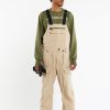 Men Volcom Pants | Mens Rain Gore-Tex Bib Overalls Khakiest