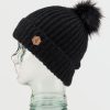 Women Volcom Hats & Beanies | Womens V.Co Lyra Beanie Black