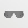 Men Volcom Accessories | Macho Sunglasses/Silver Mirror Gloss White