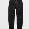 Boys Volcom Pants | Big Boys Frickin Slim Joggers Black