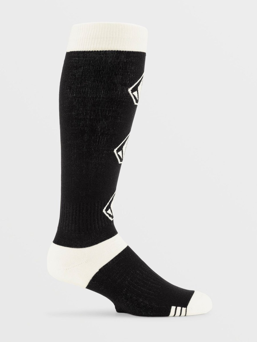 Men Volcom Accessories | Mens Cave Socks Black