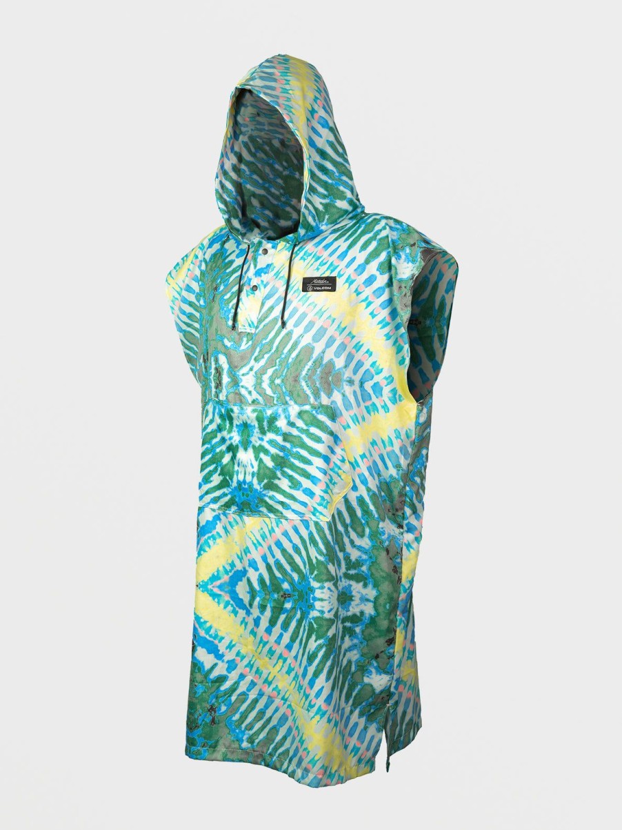 Men Volcom Accessories | Volcom X Matador Packable Beach Poncho Tie Dye