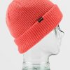 Men Volcom Beanies | Sweep Lined Beanie Orange