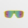 Men Volcom Sunglasses | Macho Sunglasses/Rainbow Mirror Gloss Yellow-Aqua