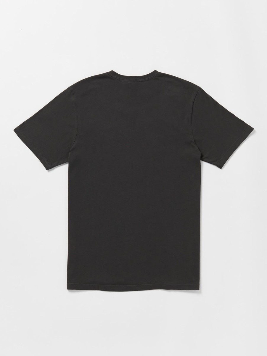 Men Volcom T-Shirts & Tanks | Spindrifter Short Sleeve Tee Stealth