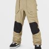 Men Volcom Pants | Mens Roan Pants Dark Khaki