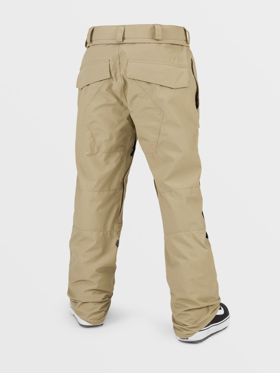 Men Volcom Pants | Mens Roan Pants Dark Khaki