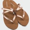 Women Volcom Sandals | Easy Breezy Ii Sandals Rose Gold