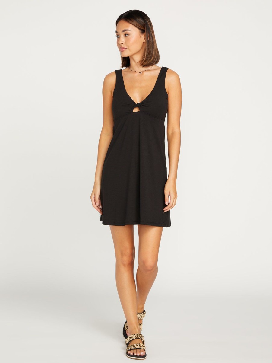 Women Volcom Golf | Desert Bunnie Dress Black