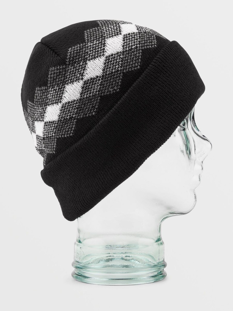 Women Volcom Beanies | Womens Check This Beanie Black