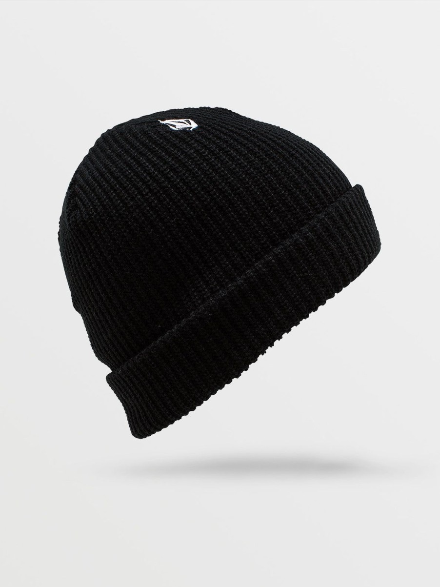 Kids Volcom | Big Boys Full Stone Beanie Black