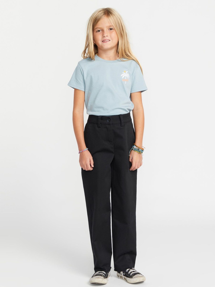 Girls Volcom Pants | Girls Whawhat Chino Pants Black