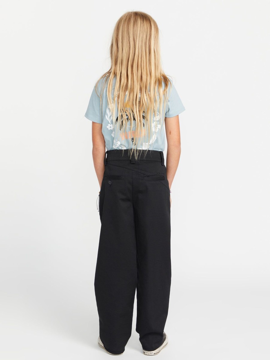 Girls Volcom Pants | Girls Whawhat Chino Pants Black