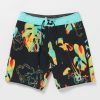 Men Volcom Boardshorts & Trunks | Paradise Bound Mod-Tech Boardshorts Black