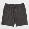 Boys Volcom Shorts | Big Boys Frickin Elastic Waist Shorts Charcoal Heather