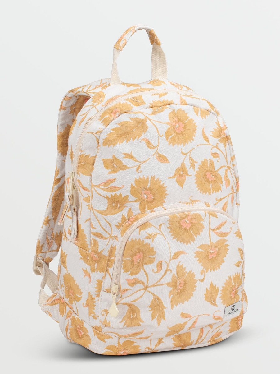 Boys Volcom | Schoolyard Canvas Backpack Dust Gold