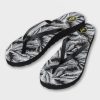 Women Volcom Sandals | Color Me Spring Sandals Black White