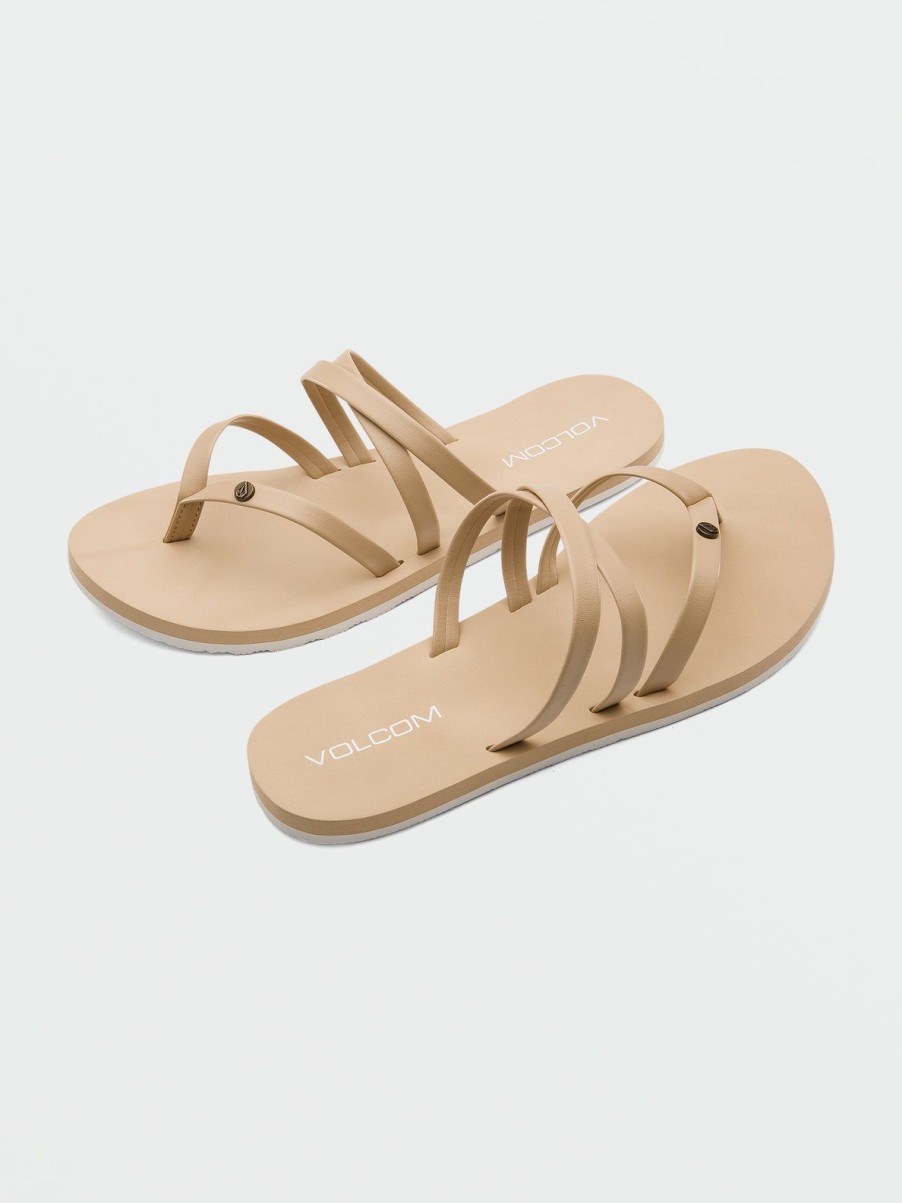 Women Volcom Sandals | Easy Breezy Ii Sandals Hazelnut