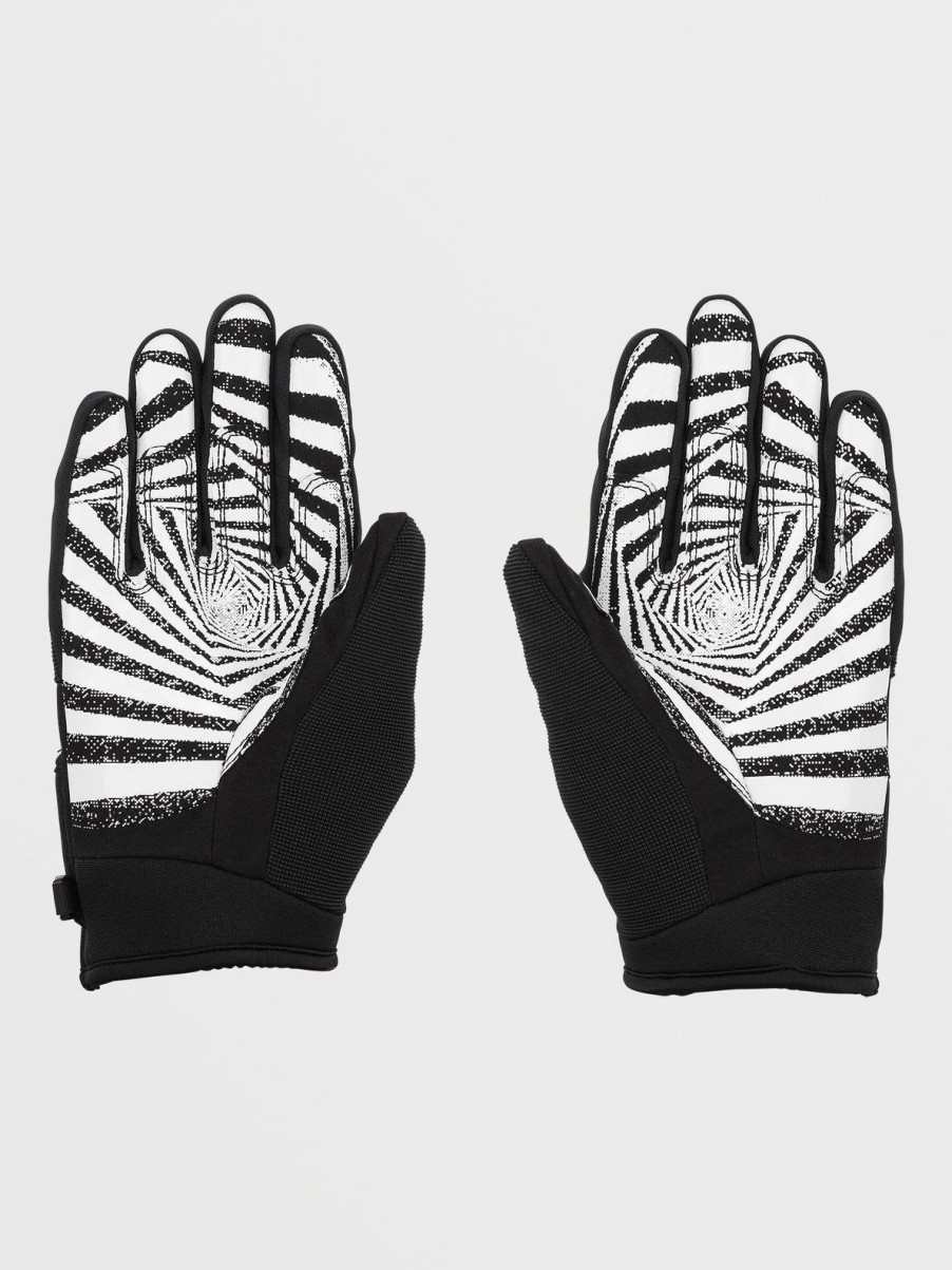 Men Volcom Gloves & Mitts | Mens Crail Gloves Black