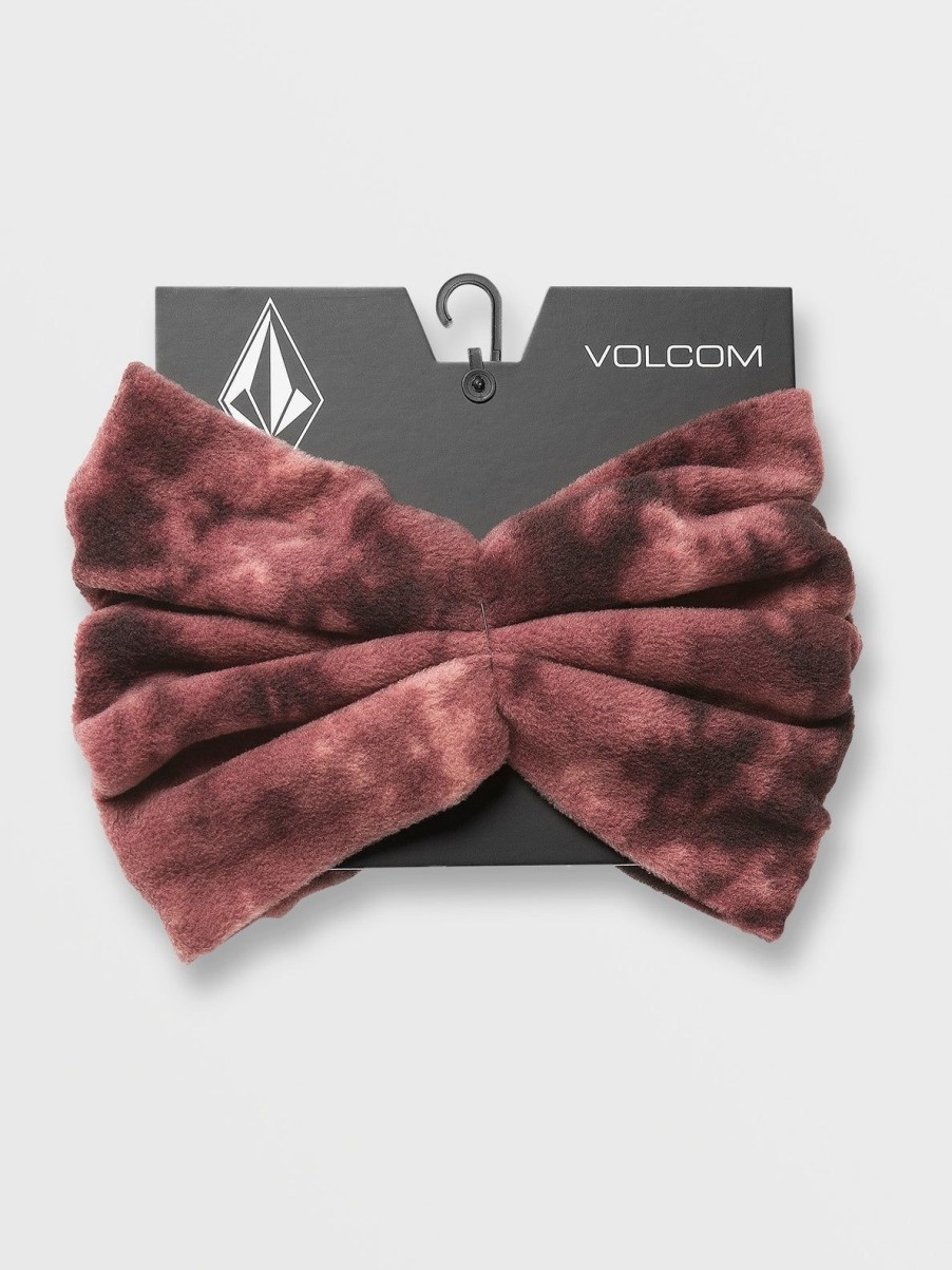 Women Volcom Accessories | Womens V-Scout Neckband Pink Salt Wash