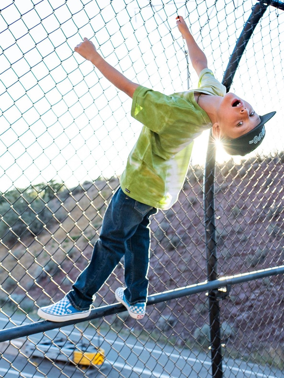 Boys Volcom T-Shirts & Tanks | Big Boys Iconic Stone Plus Short Sleeve Tee Seaweed Green