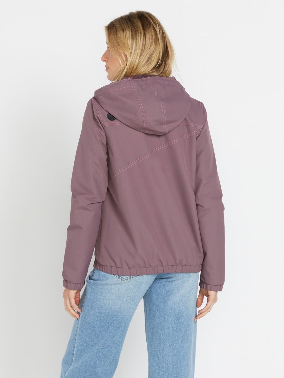 Women Volcom Jackets | Enemy Stone Jacket Acai