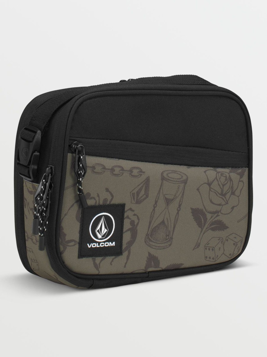 Men Volcom Bags & Backpacks | Sid Licious Lunchkit Olive