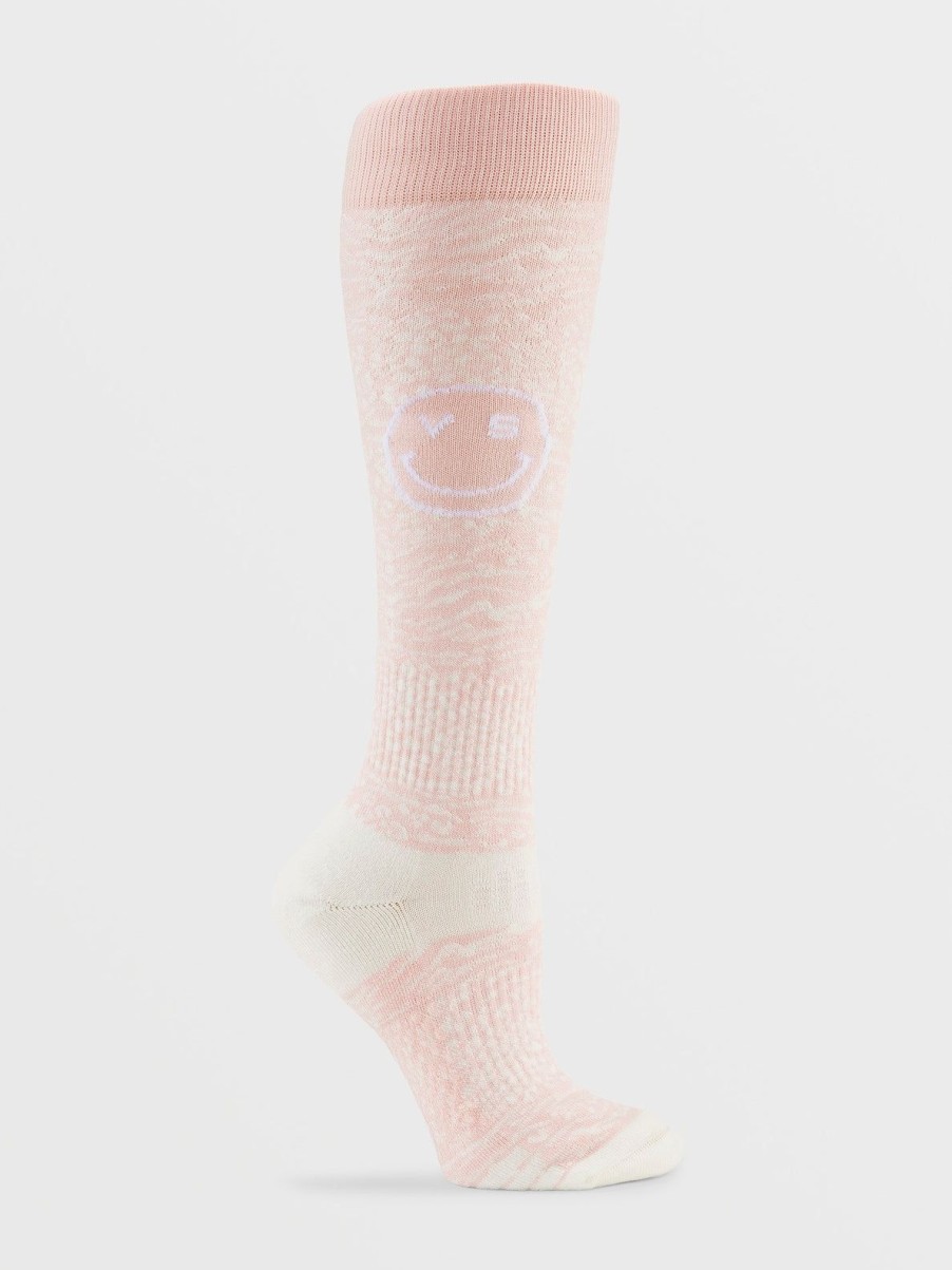 Women Volcom Accessories | Womens This That Them Socks Calcite