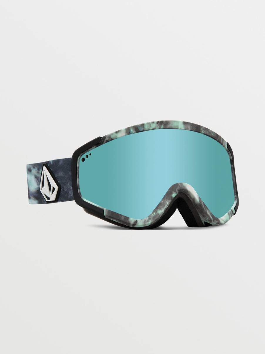 Men Volcom Accessories | Attunga Goggle - Spritz/Black/Chrome+Bl Ice