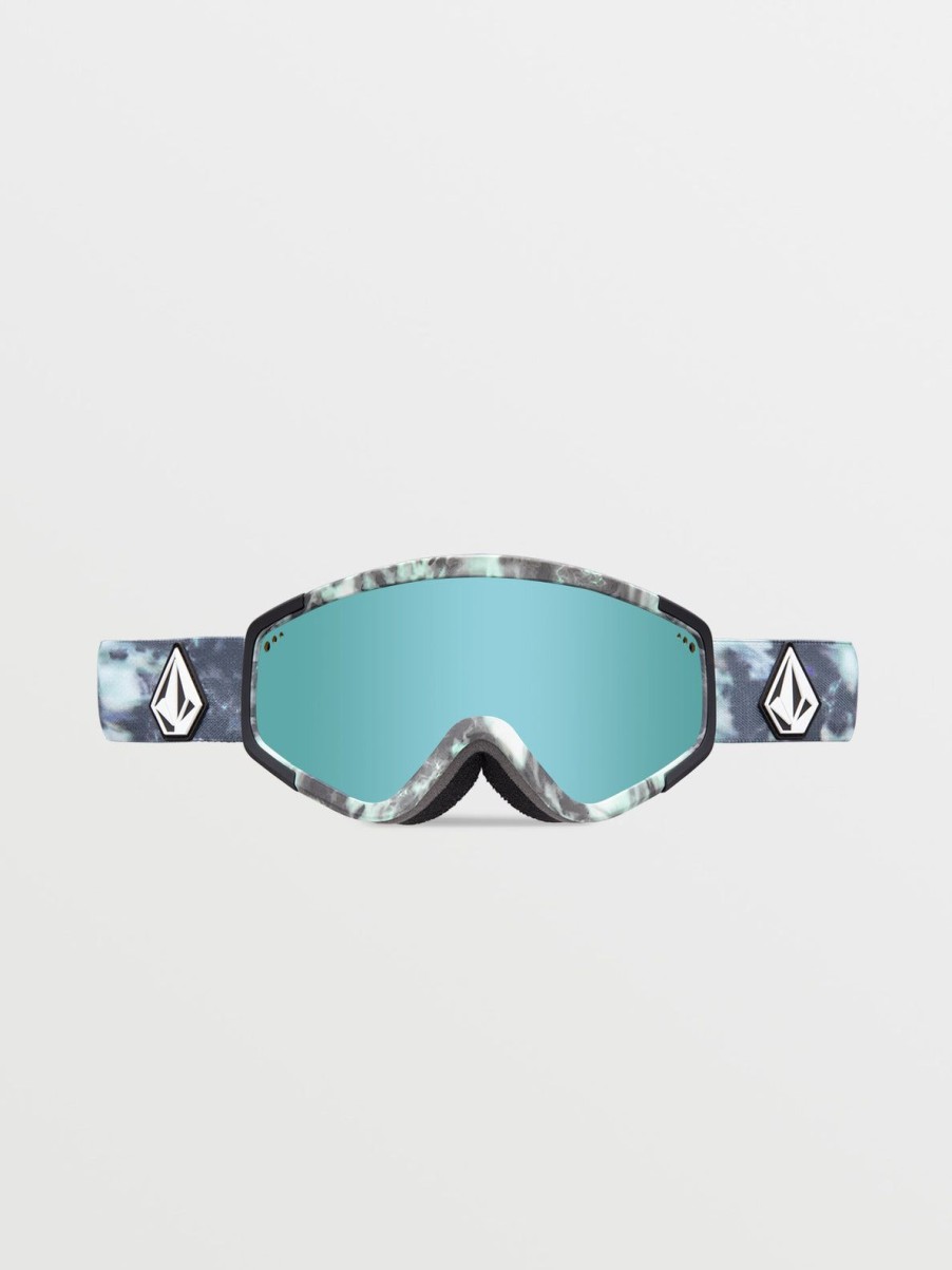 Men Volcom Accessories | Attunga Goggle - Spritz/Black/Chrome+Bl Ice